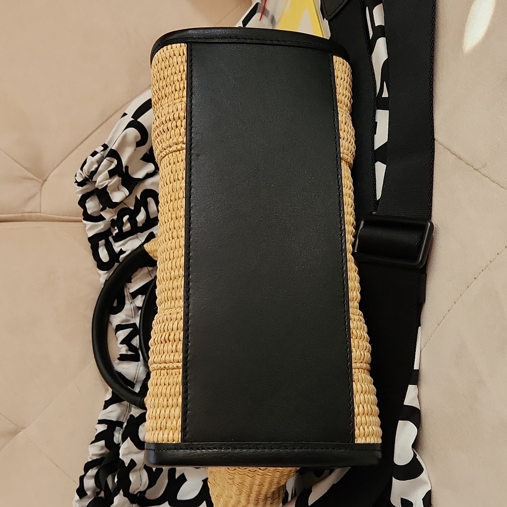 Final Price Drop Marc Jacobs Woven Tote Small - Picture 8 of 11
